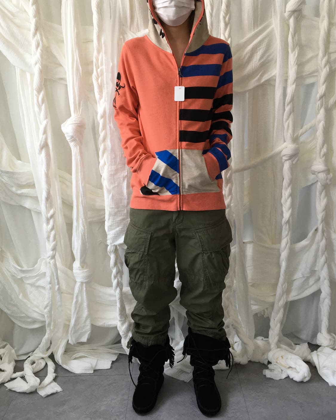 Volcom mask hood zip up 상품이미지7