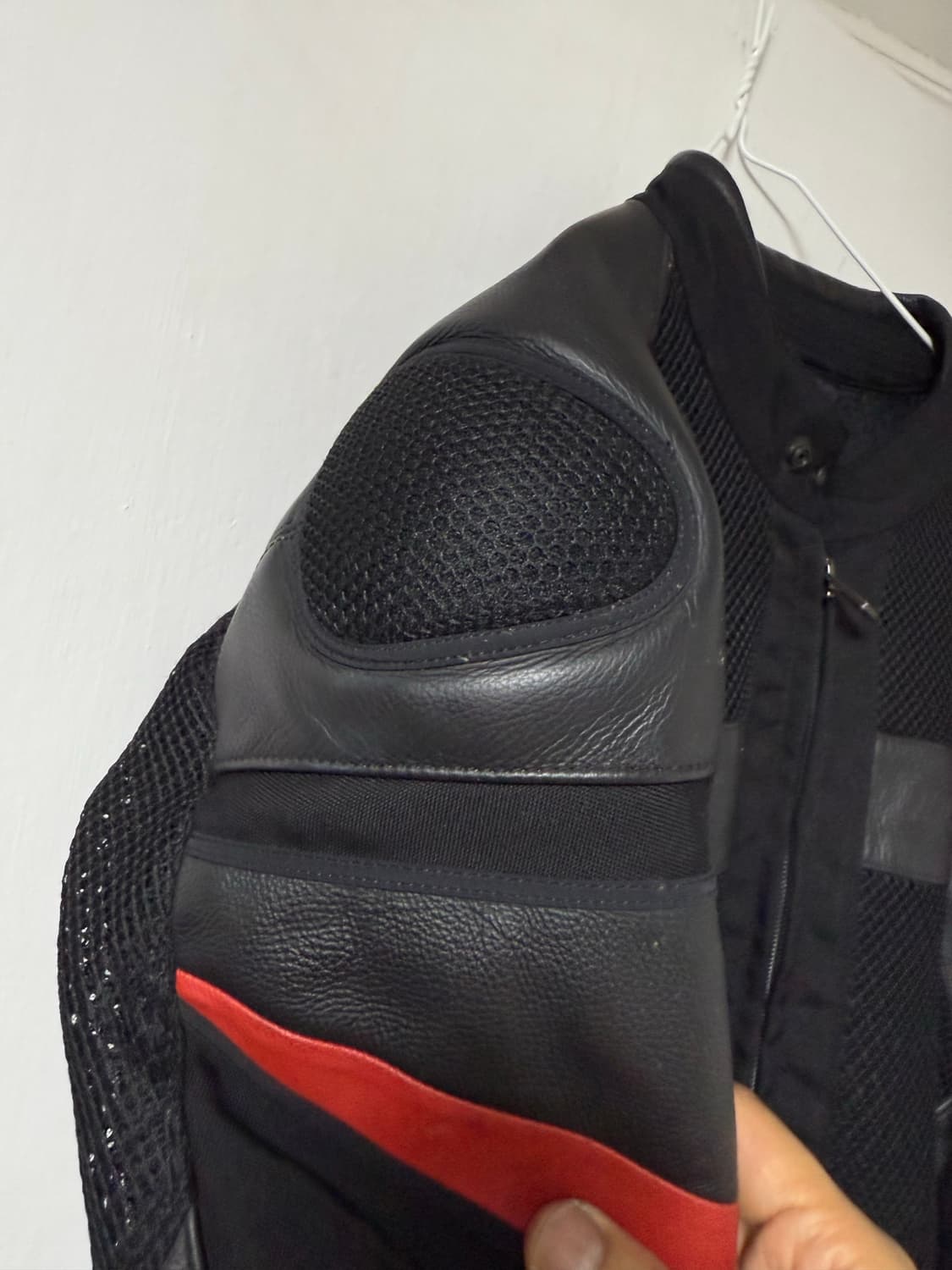 [48] Dainese  레더믹스 패디드 메쉬바이커 자켓 상품이미지7