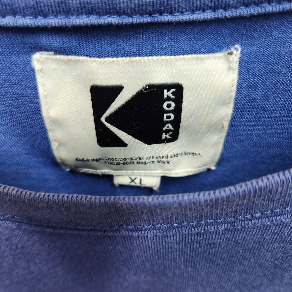 코닥 KODAK 로고 반팔티 XL 상품이미지4