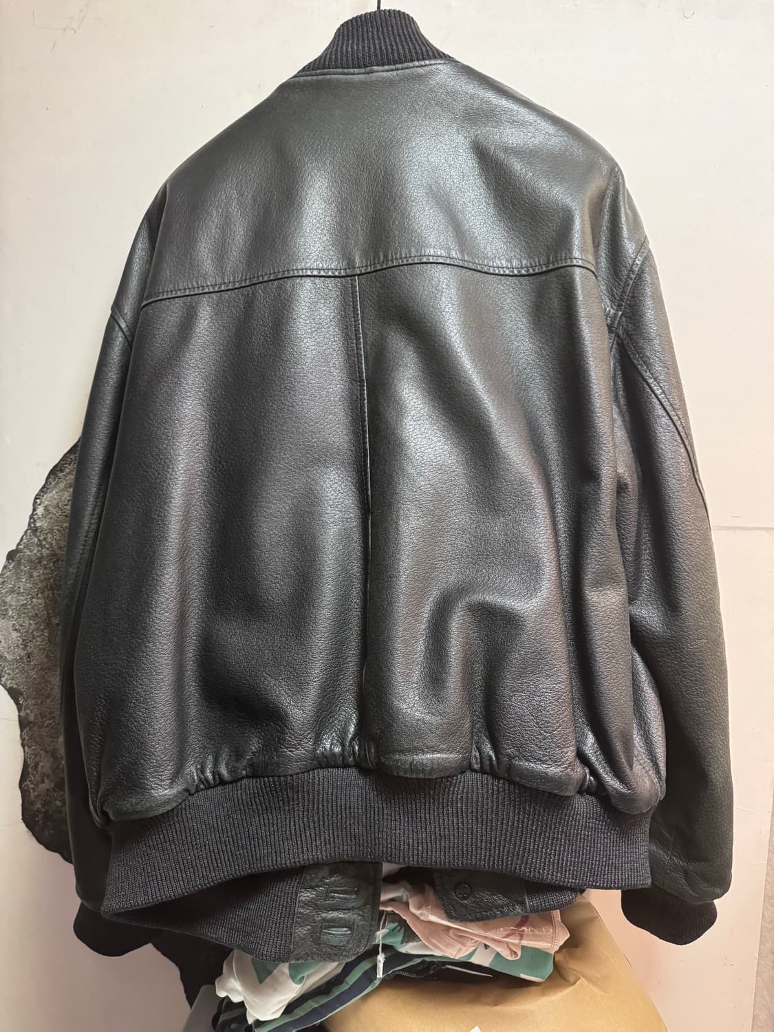 Aquascutum 레더 자켓 상품이미지2