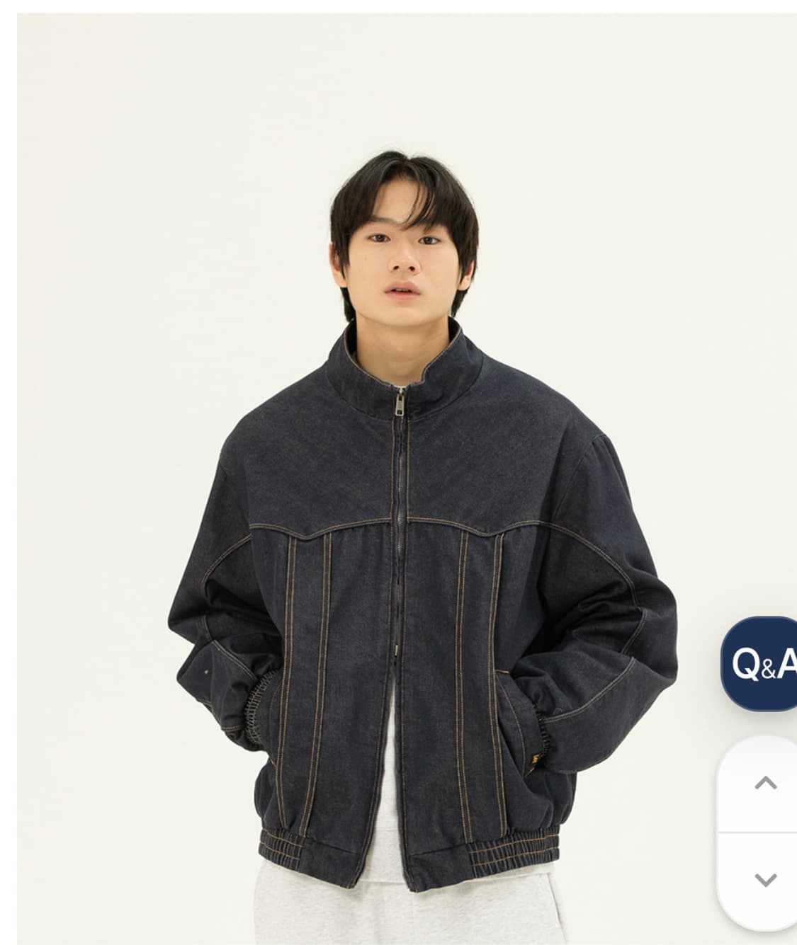 Lee 웨스턴 블루종 데님 점퍼 상품이미지1