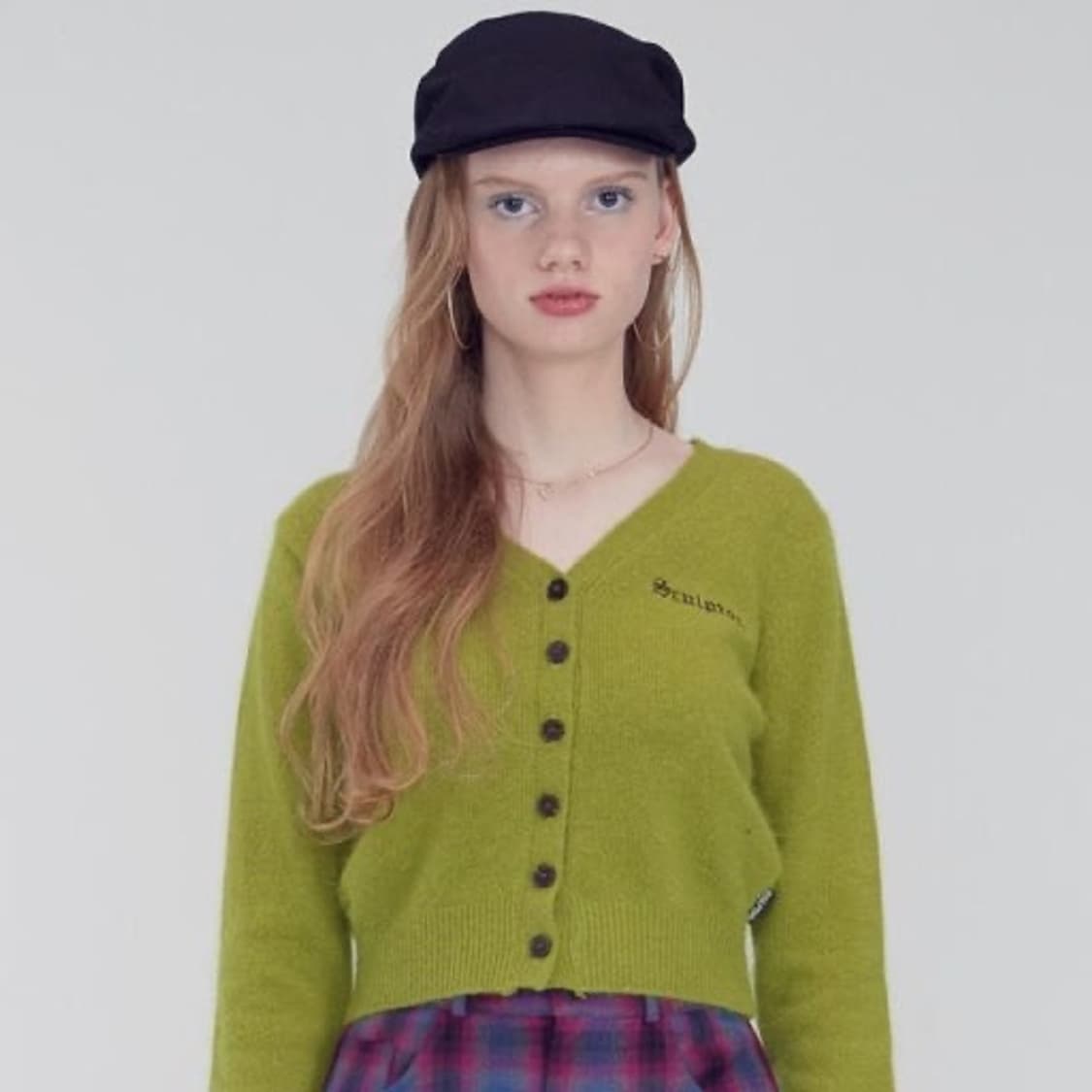 Sculptor angora wool cardigan 상품이미지1