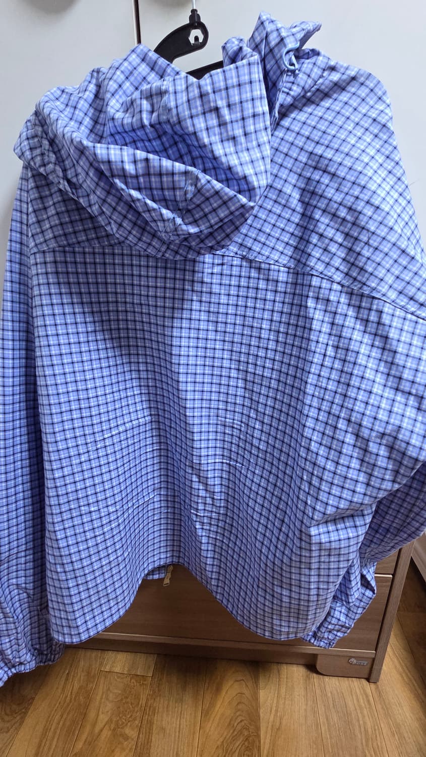 [2]grailz 그레일즈 블루 체크 윈드브레이커 바람막이 상품이미지4