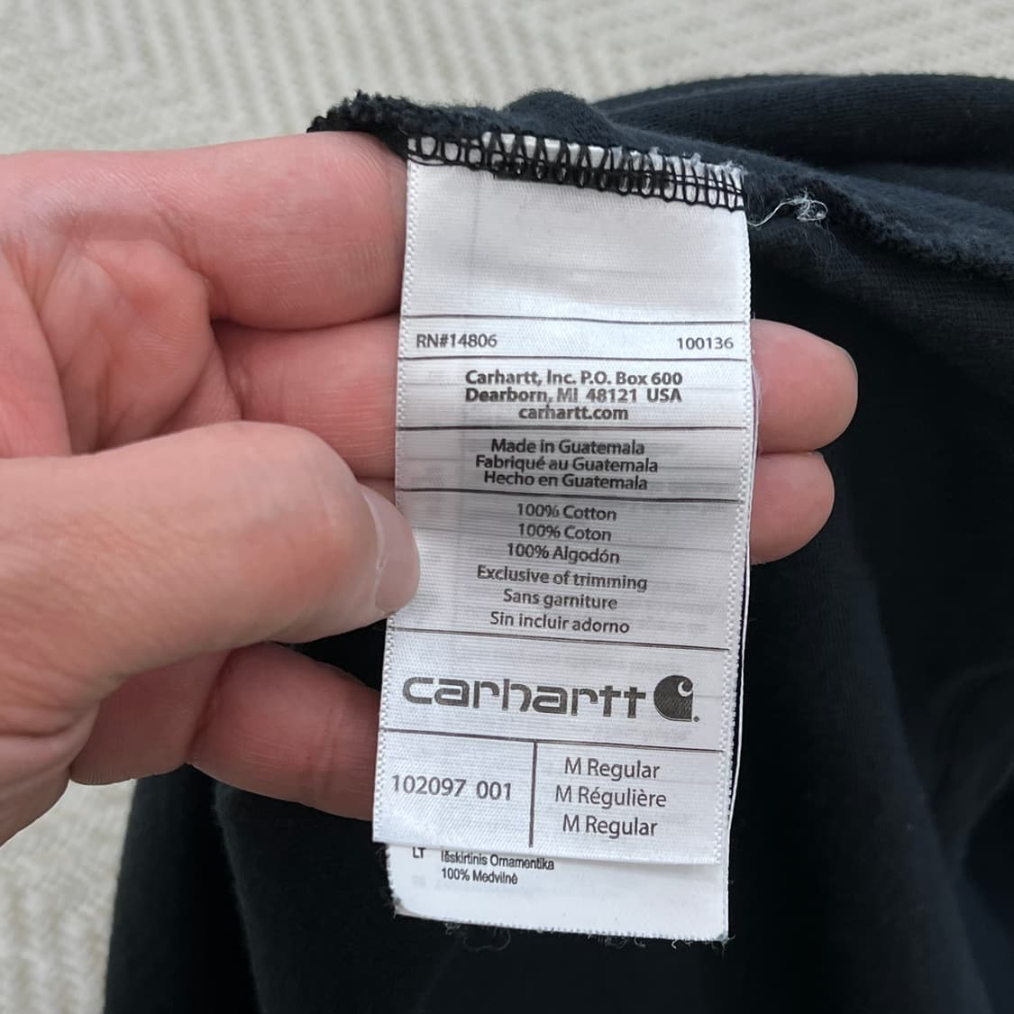 칼하트 그래픽 반팔티 r3435 상품이미지7