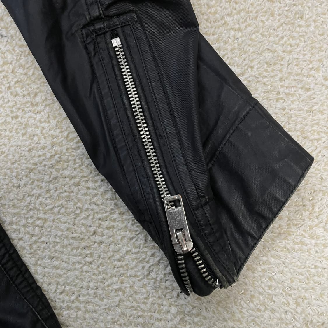 디젤 Diesel J-oyton 바이커 자켓 블랙 상품이미지3