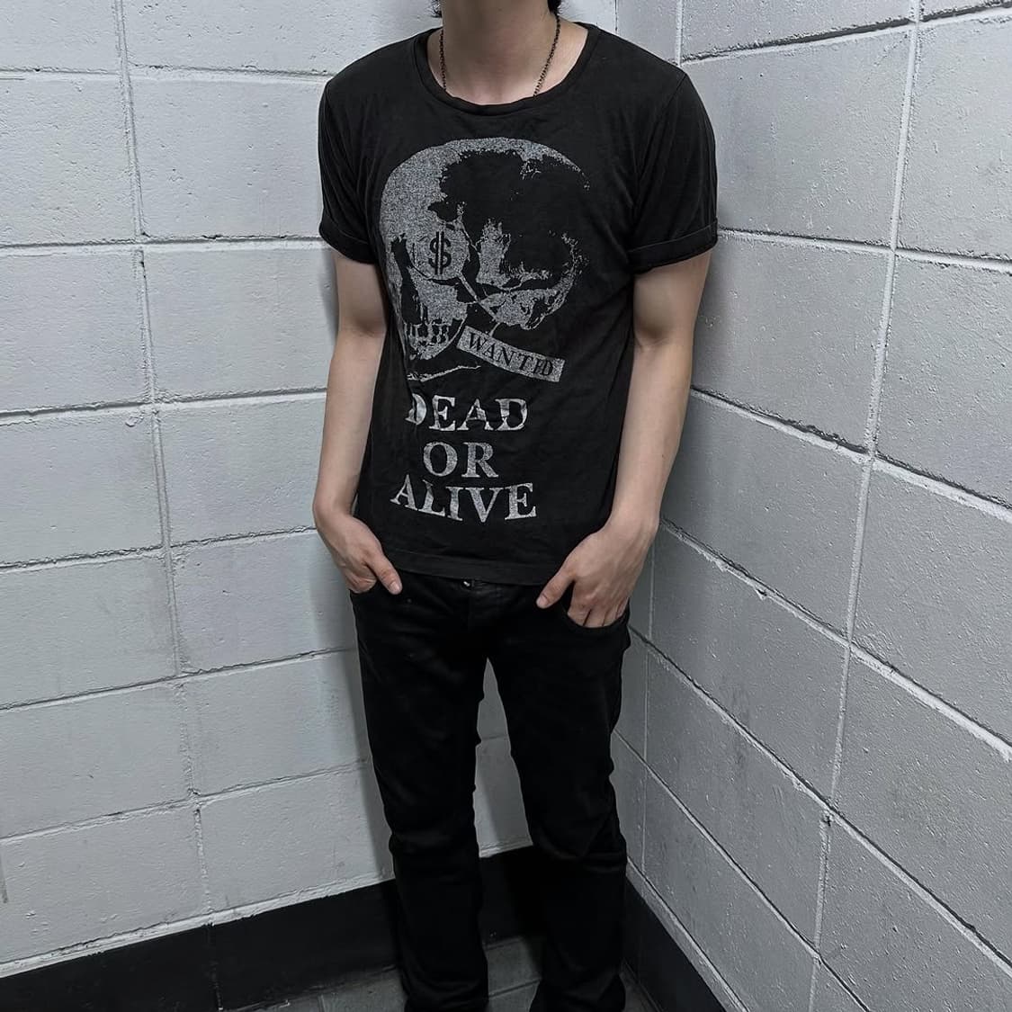 Dead or live skull short sleeve 상품이미지3