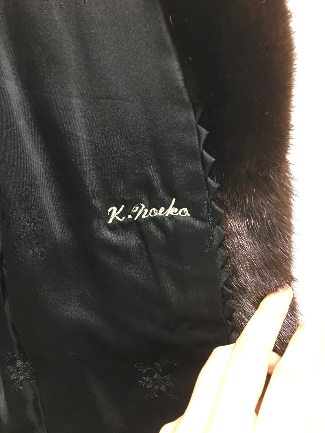 사가 밍크 퍼 코트 상품이미지4