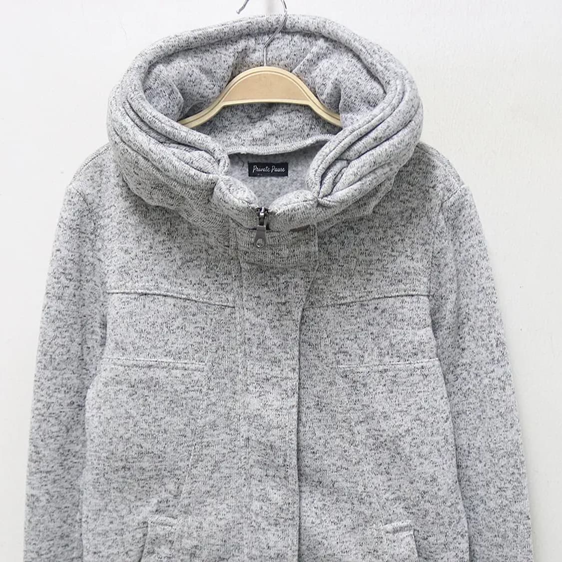 PRIVATE PAUSE 하이넥 후드 집업 60323 상품이미지3