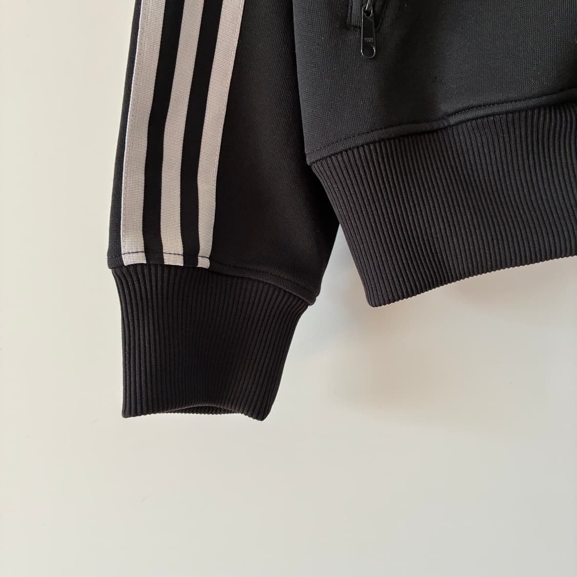 아디다스 00s 검정 후드 져지 집업 상품이미지3