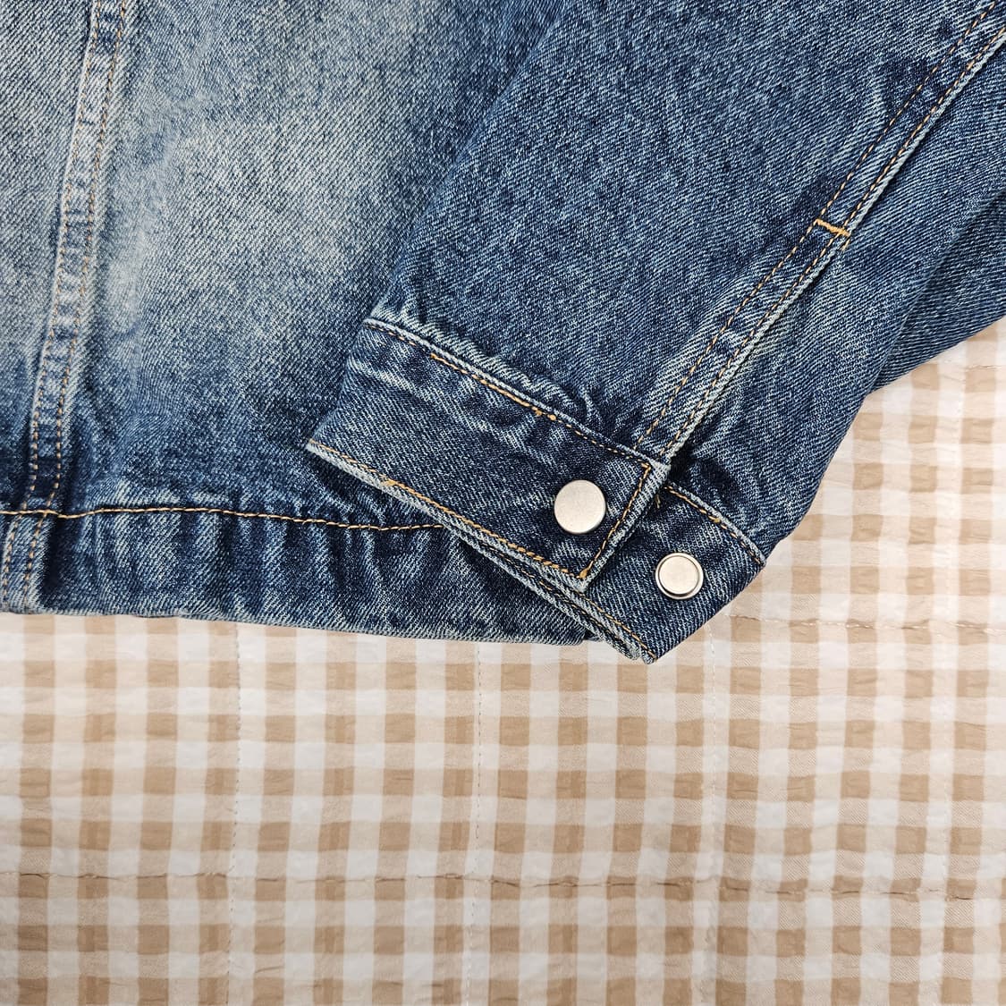 라퍼지스토어 워싱 데님 청자켓 남자100 상품이미지5