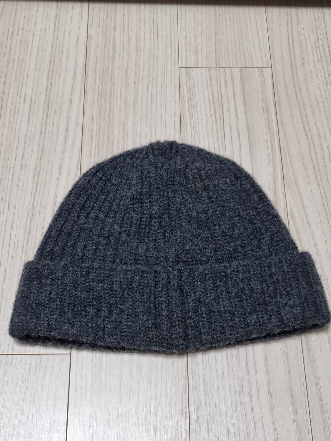 스톤아일랜드 로고 차콜 비니 상품이미지2