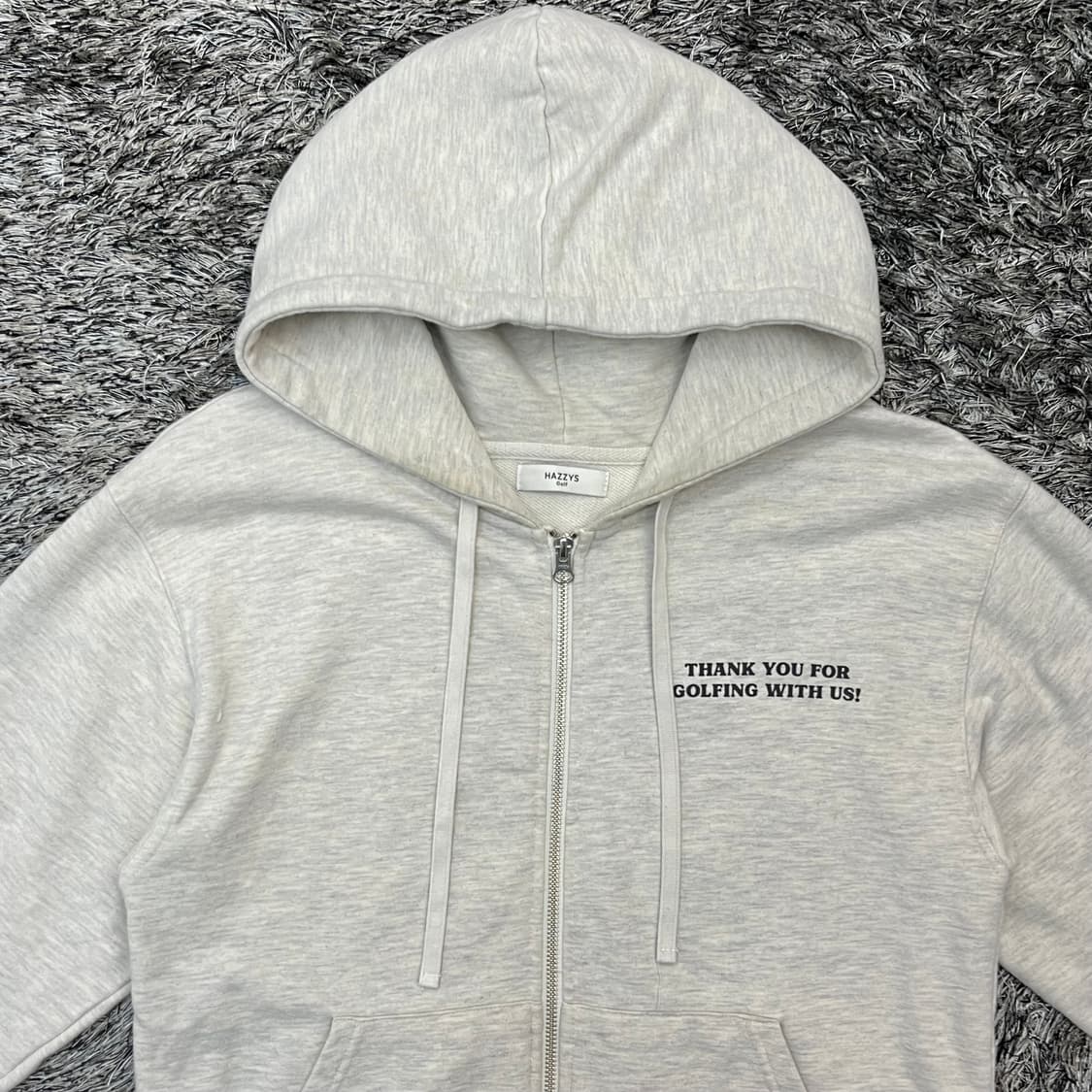 24년 헤지스 골프 여성 후드집업 (S) 상품이미지2