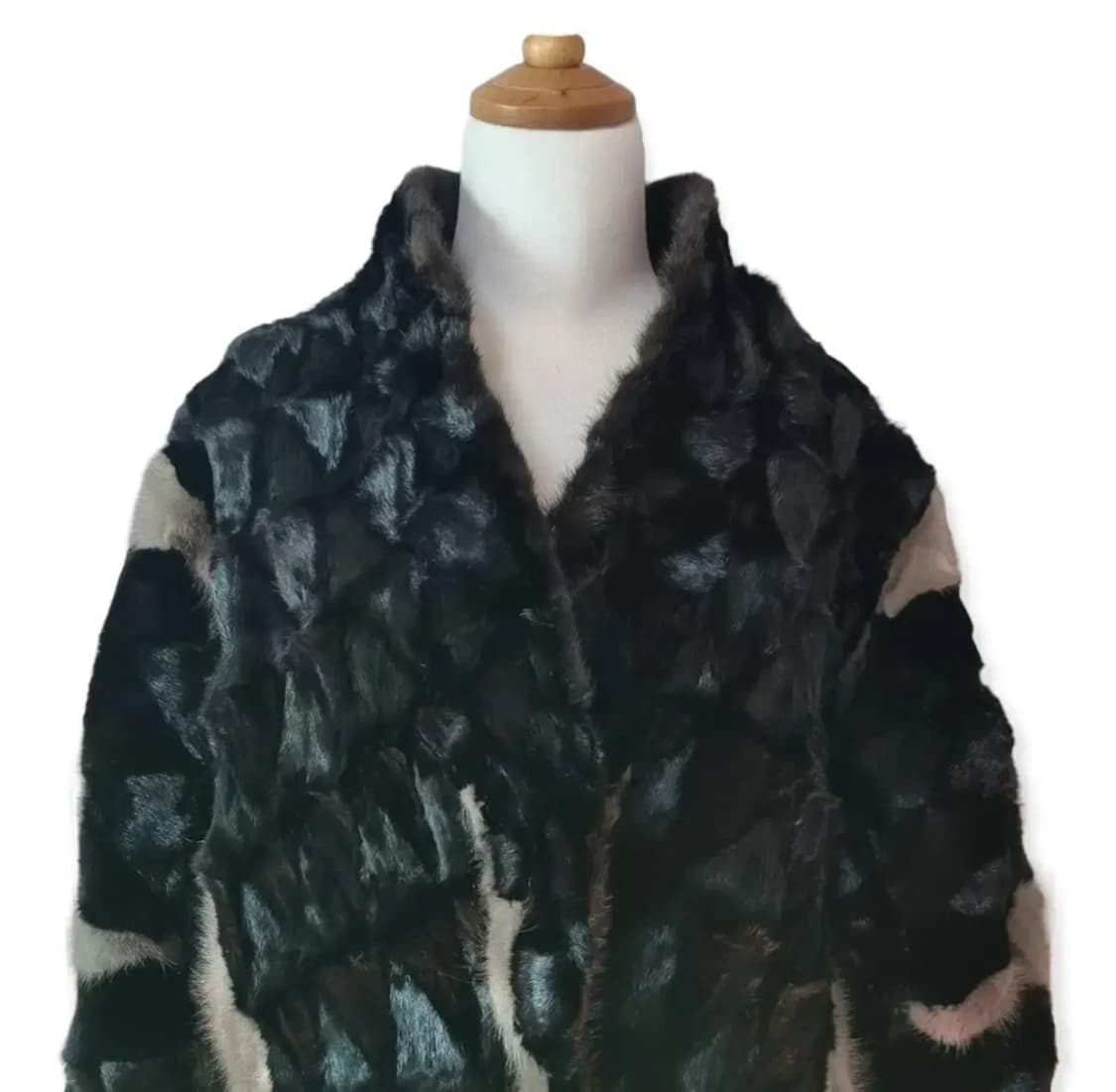 퍼자켓 밍크코트 에코퍼자켓 빈티지자켓 vtg 크롭퍼코트 크롭퍼자켓 상품이미지5