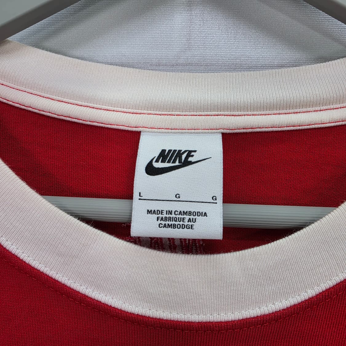 나이키 오버사이즈 럭비 반팔 티셔츠 L사이즈 새상품급 상품이미지6