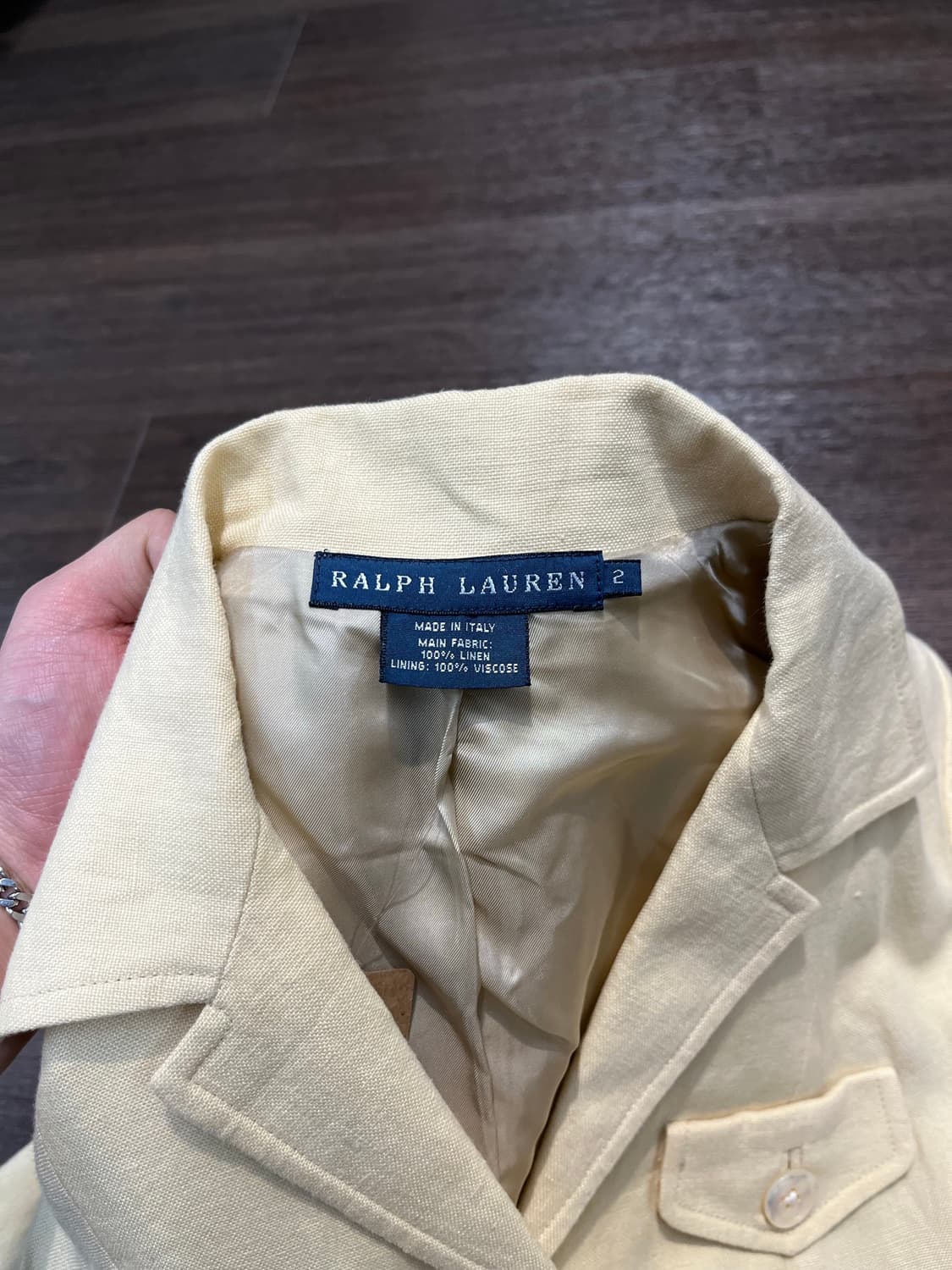 랄프로렌 린넨자켓 상품이미지3