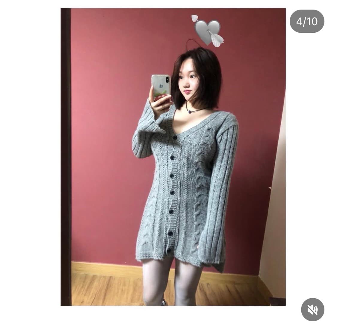 블루 구슬 목걸이  상품이미지4