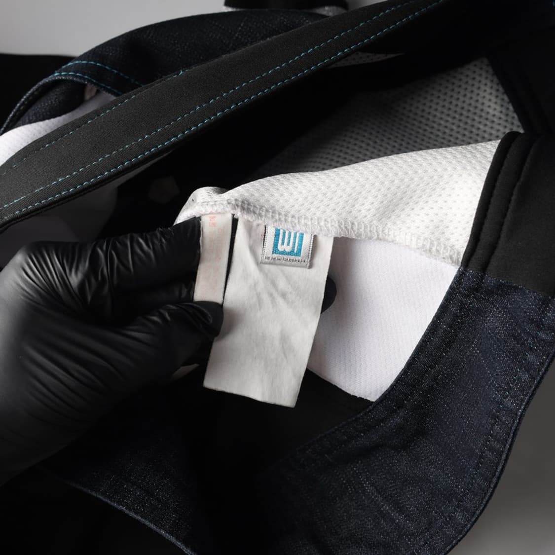 EXR 레이스업 소매 데님 배색 저지 자켓 S 상품이미지6