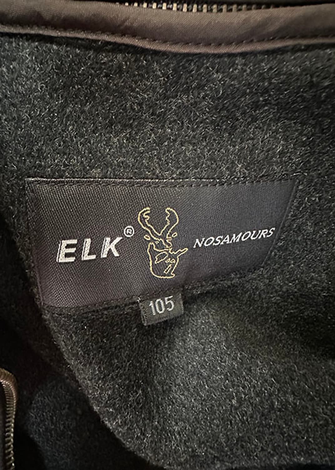 [105] ELK  NOSAMOURS 양가죽 봄버 점퍼 상품이미지8