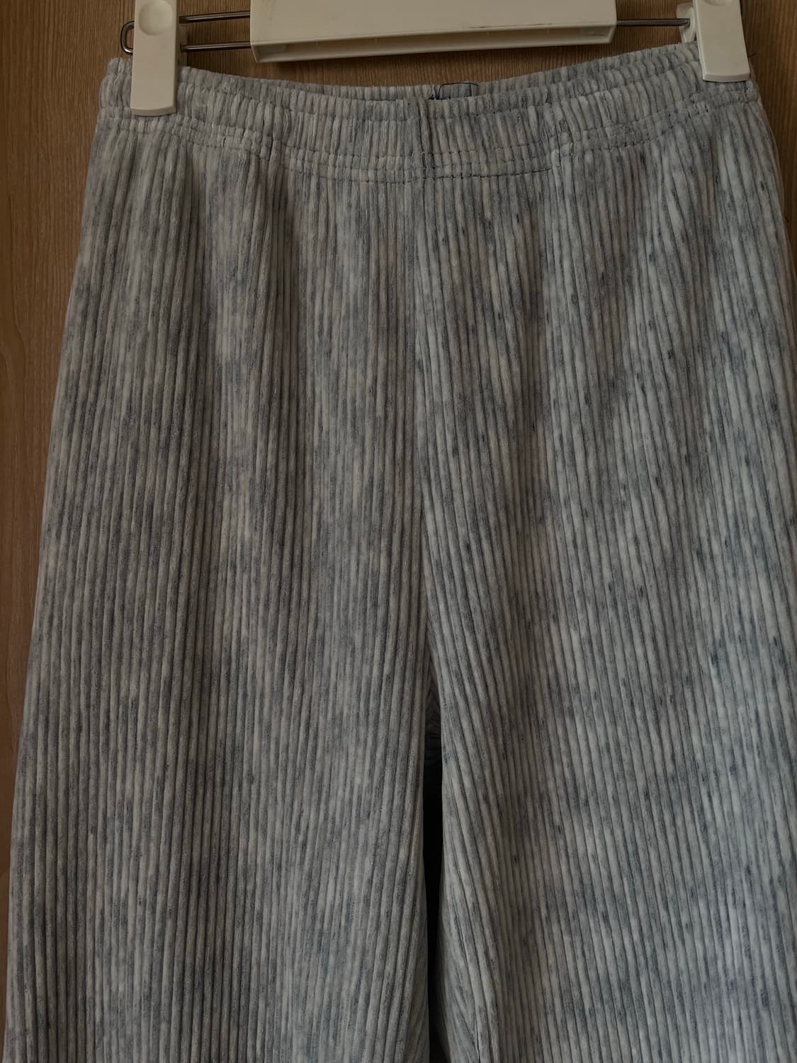 다이애그널 코듀로이 밴딩 팬츠 퍼플그레이 상품이미지7