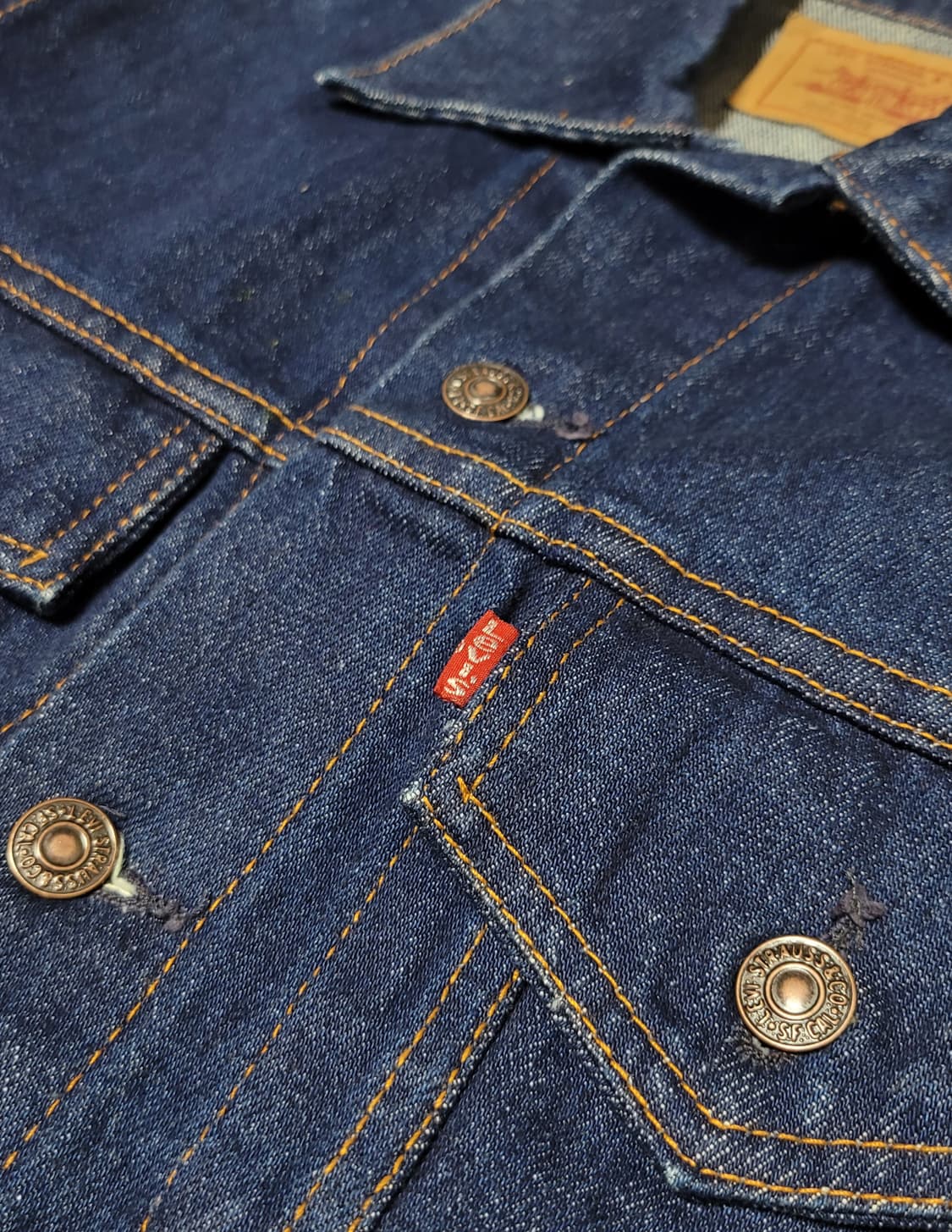 80s 리바이스 트러커 자켓 70506 상품이미지6