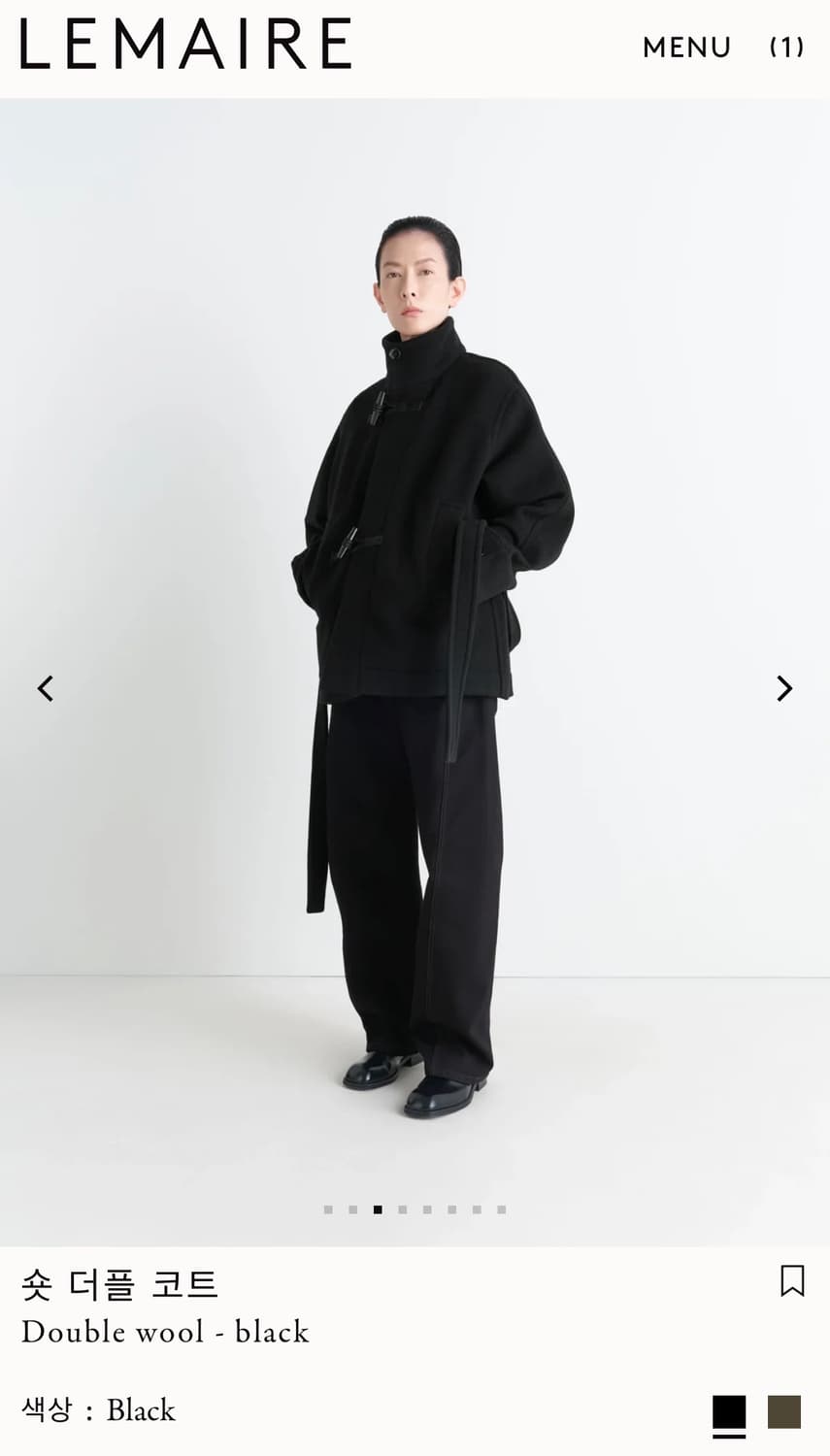 르메르 더플코트 34 상품이미지2