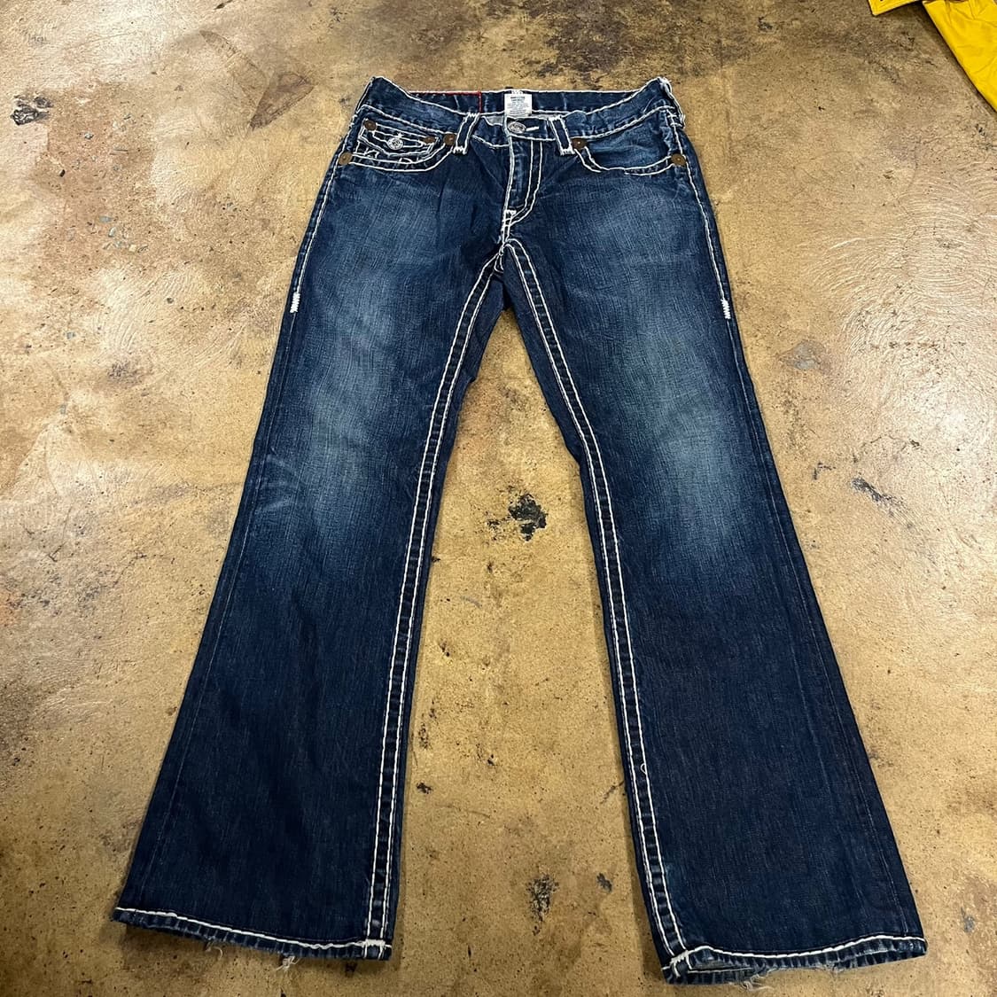 [정품] 트루릴리젼 스티치 데님 청바지 b14 상품이미지2