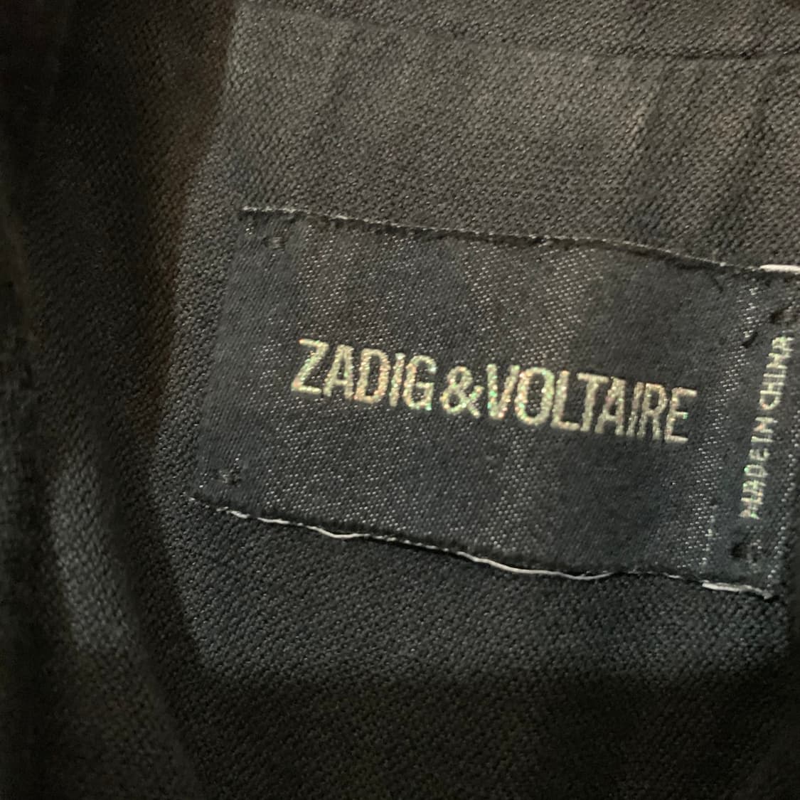 S 쟈딕앤볼테르 코튼 블렌드 집업 코트 상품이미지5