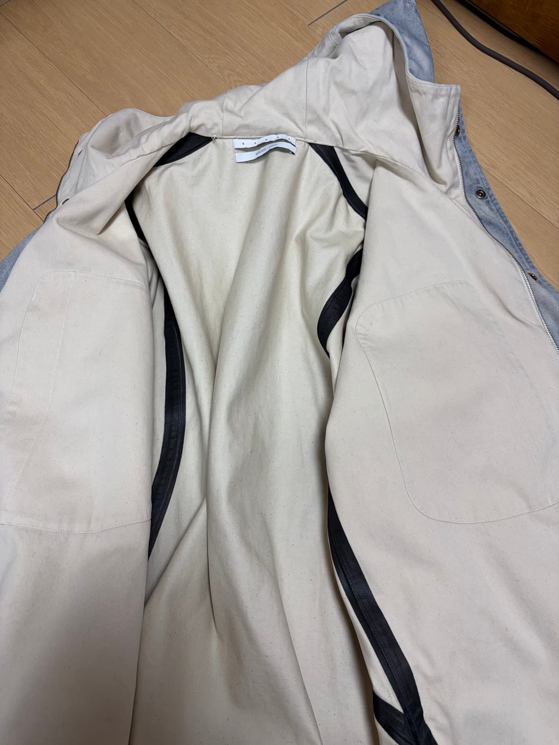 란라 lod 데님 자켓 상품이미지5