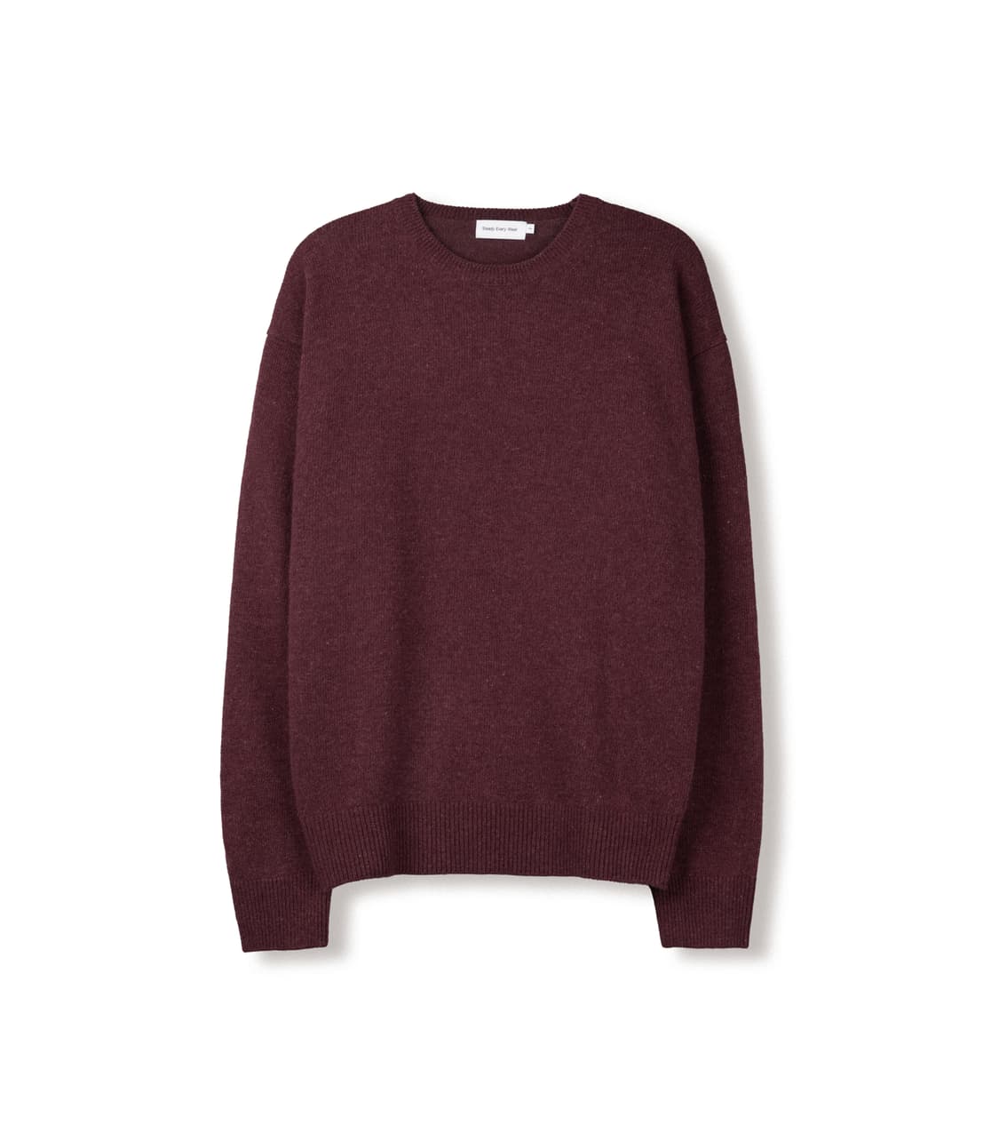 새상품 단종 스테디에브리웨어 울 캐시미어 니트 마룬 3사이즈 상품이미지4