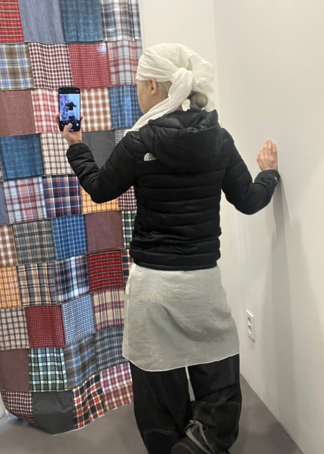 노스페이스 후드 경량 패딩 상품이미지5