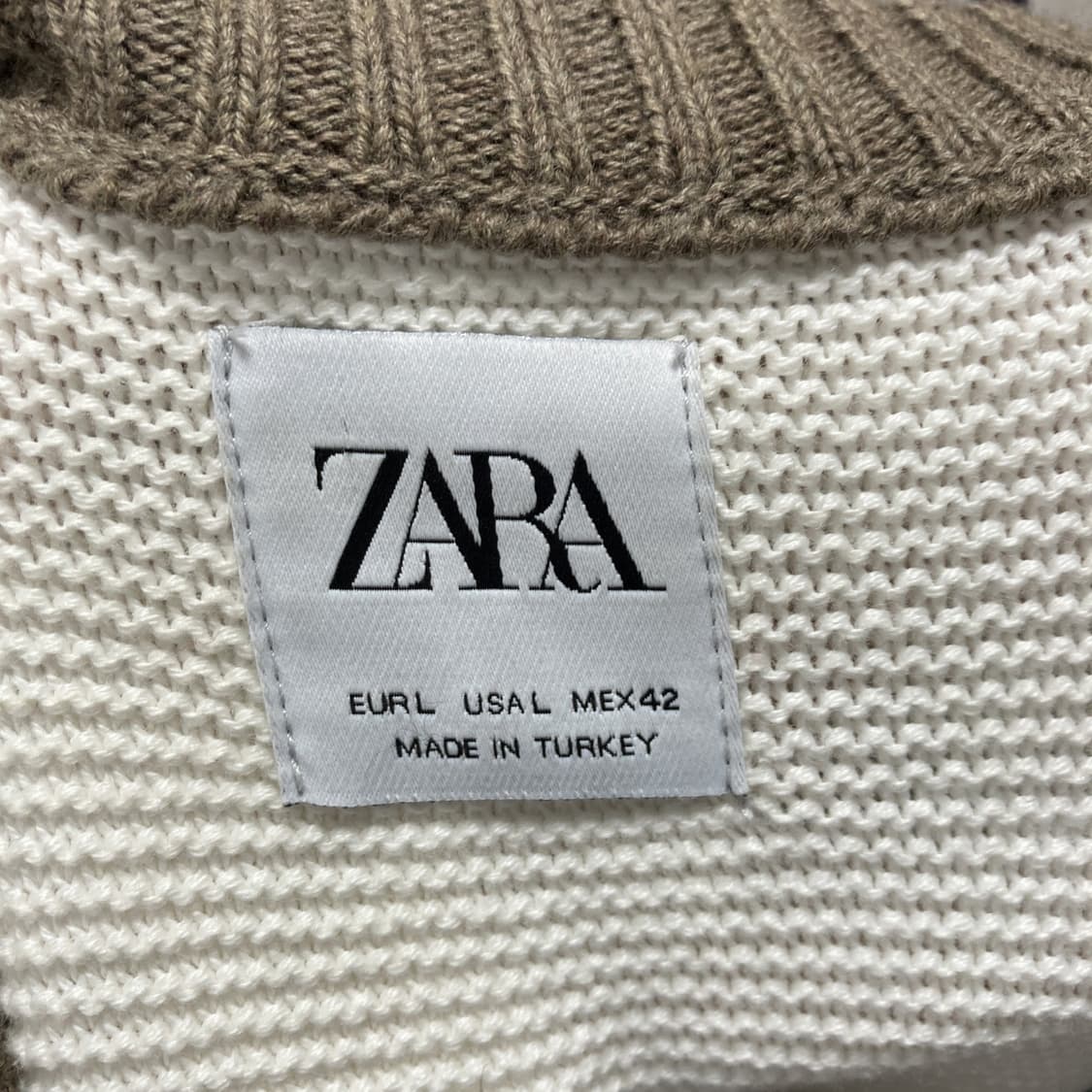 자라 남성니트티셔츠 라운드 105추천 상품이미지4