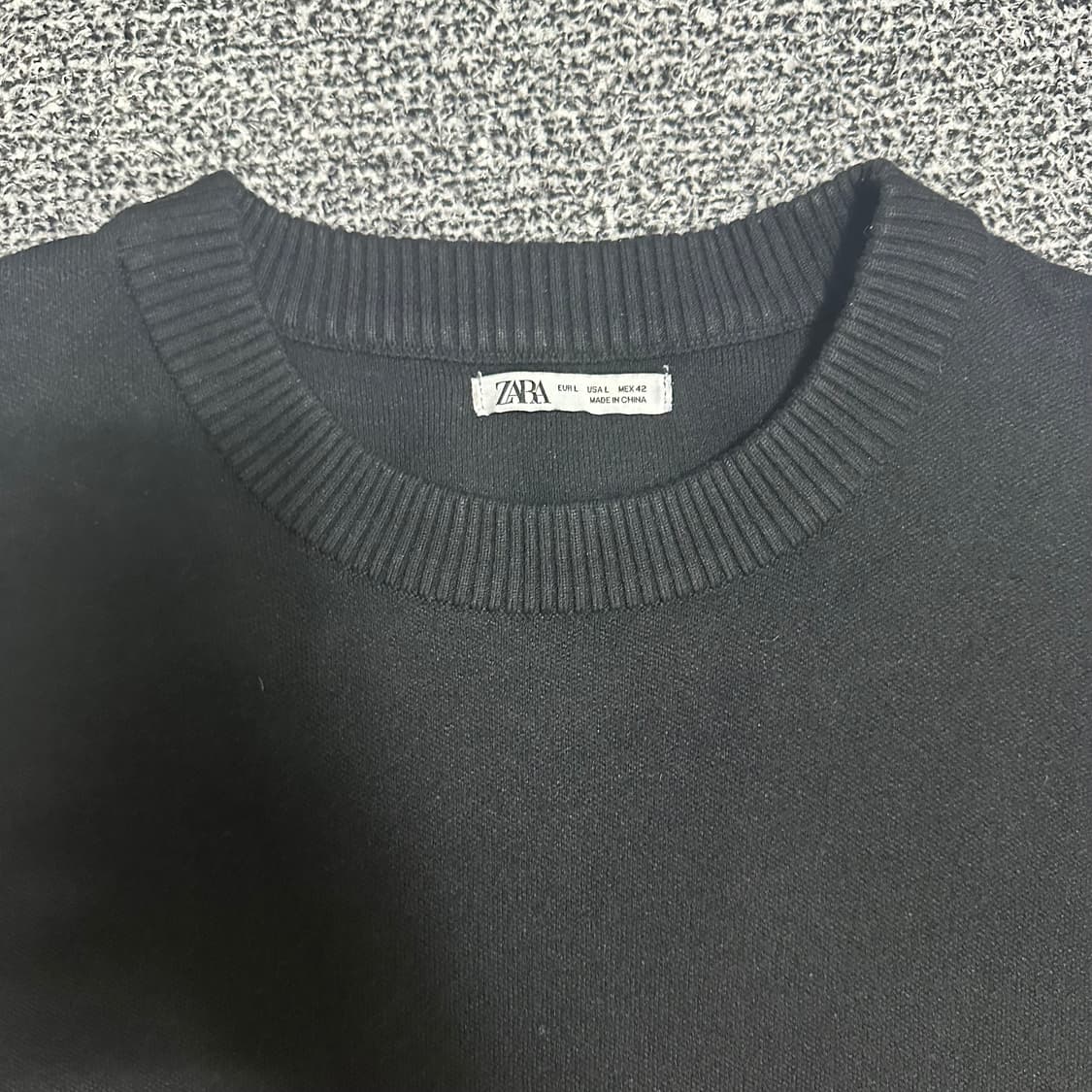 (L) 자라 니트 캐주얼 상품이미지2