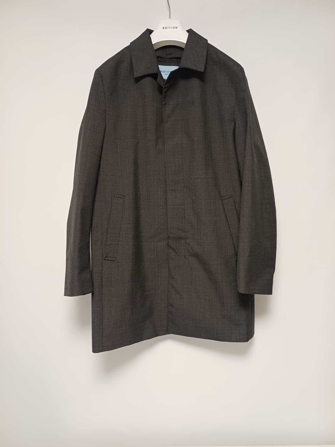 [105] LF 마에스트로 블루라운지  글렌체크 간절기 맥코트-초S급 상품이미지1