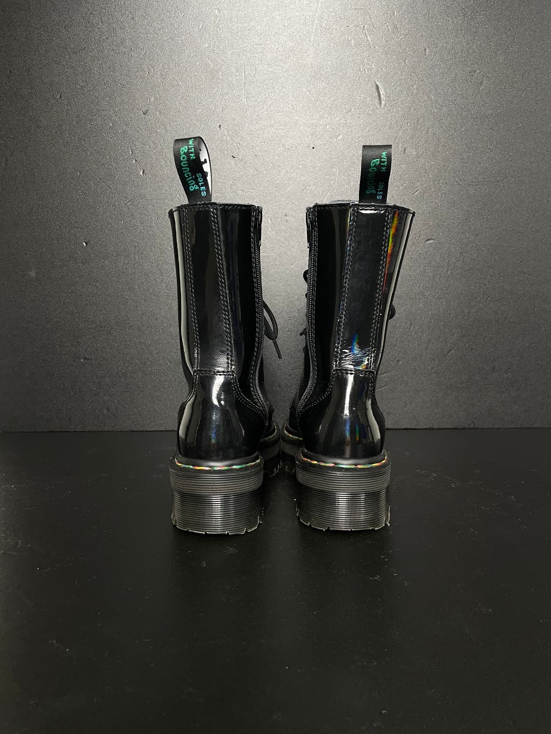 [235] 닥터마틴 제이든 하이 10홀 레인보우 워커 부츠 상품이미지8