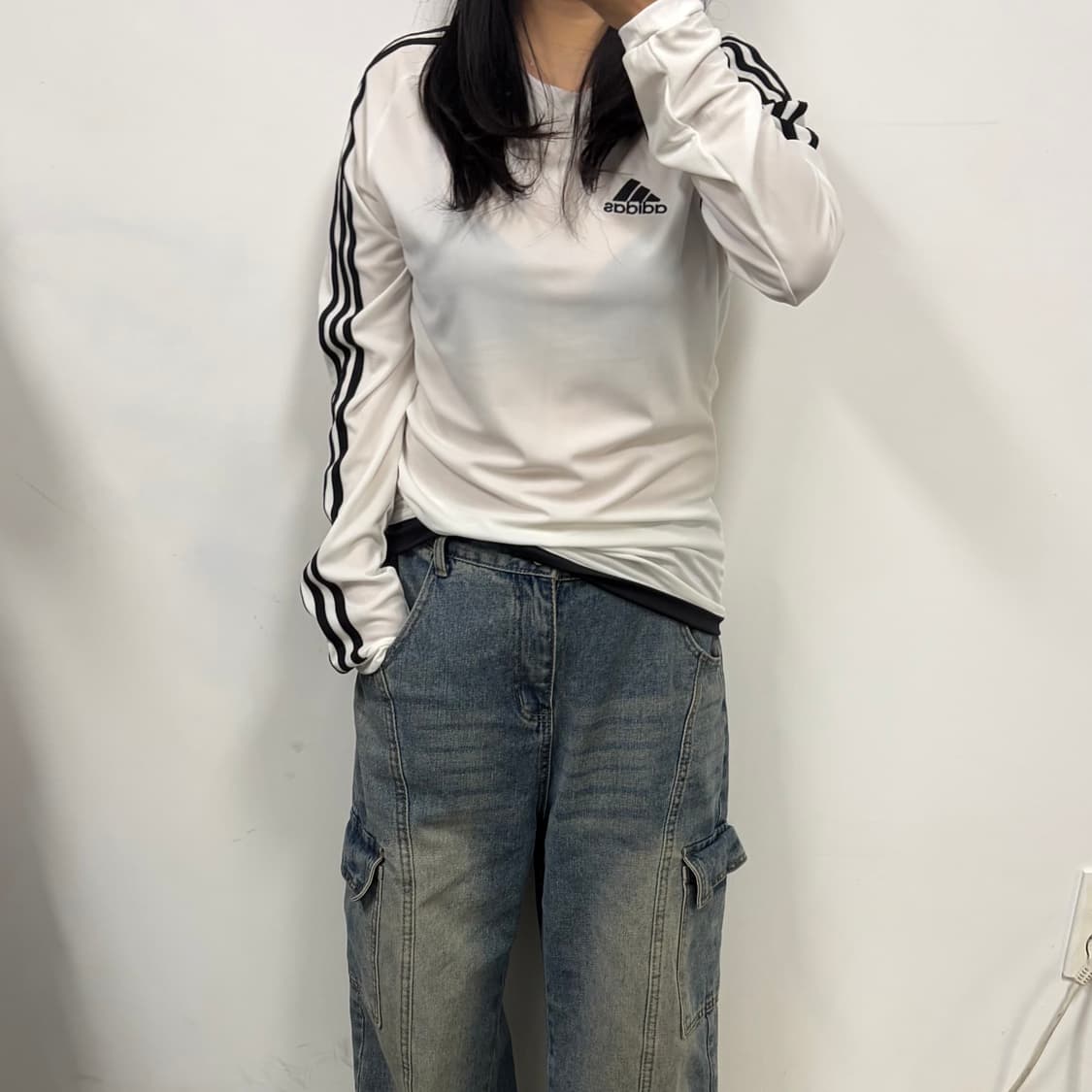 아디다스 져지 긴팔티[1793] 상품이미지1