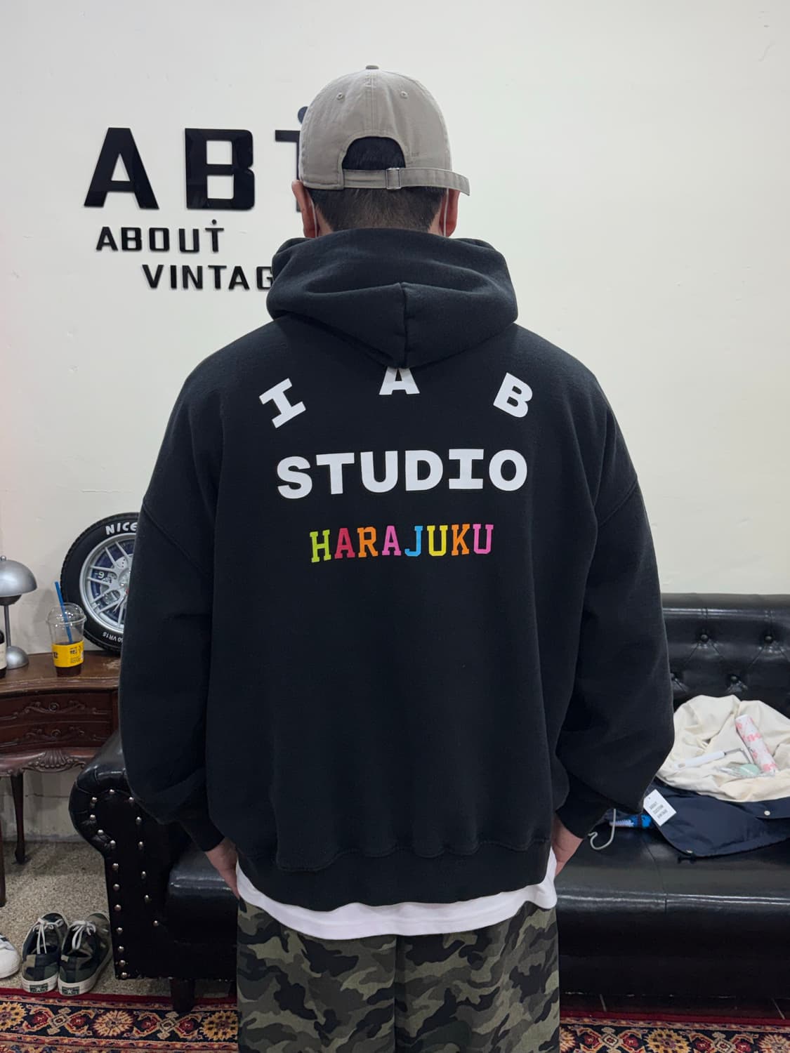 아이앱스튜디오 하라주쿠 한정판 후드티 2XL 상품이미지4