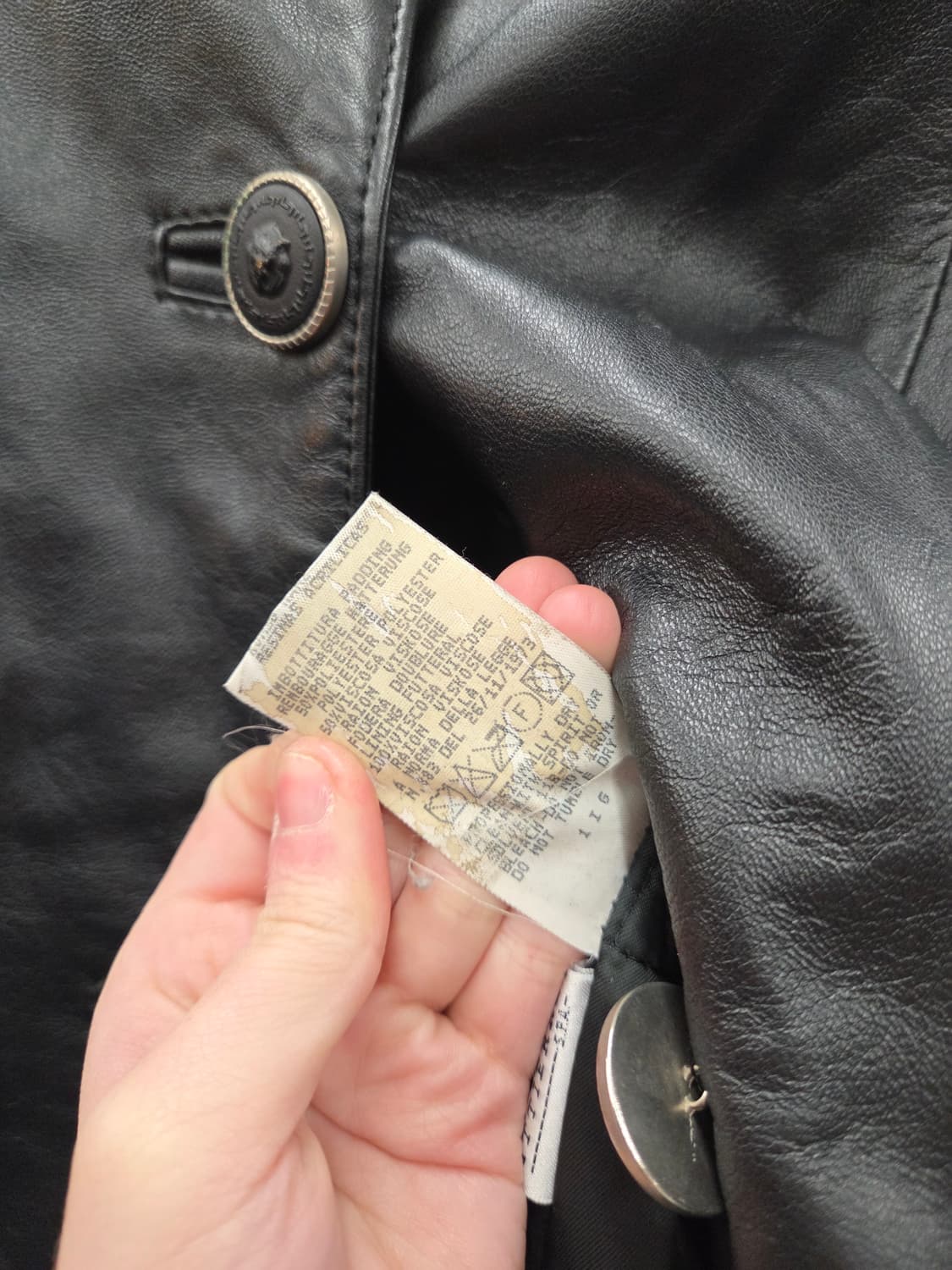 VERSUS 베르사체 베르수스 Italy 레더 코트 상품이미지9