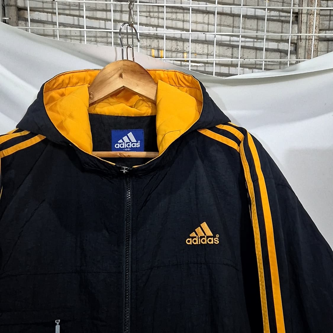 Adidas 아디다스 누빔 후드 점퍼 상품이미지2