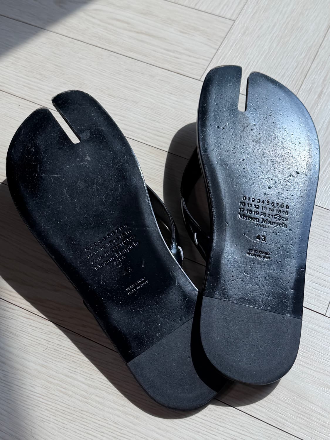 메종 마르지엘라 타비 플립플랍 샌들 쪼리 상품이미지4