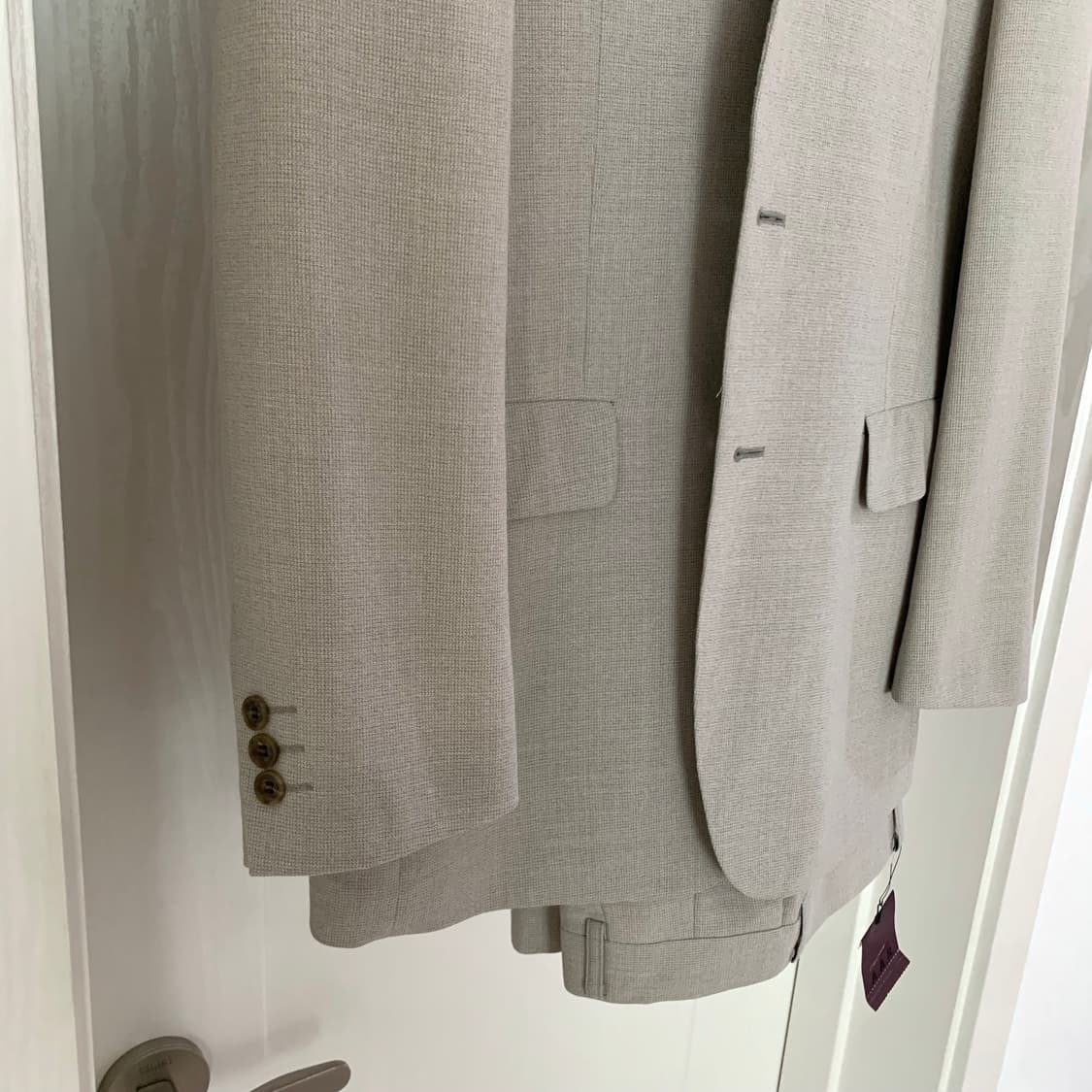 요지 야마모토 AAR 울 레이온 셋업 베이지 상품이미지3