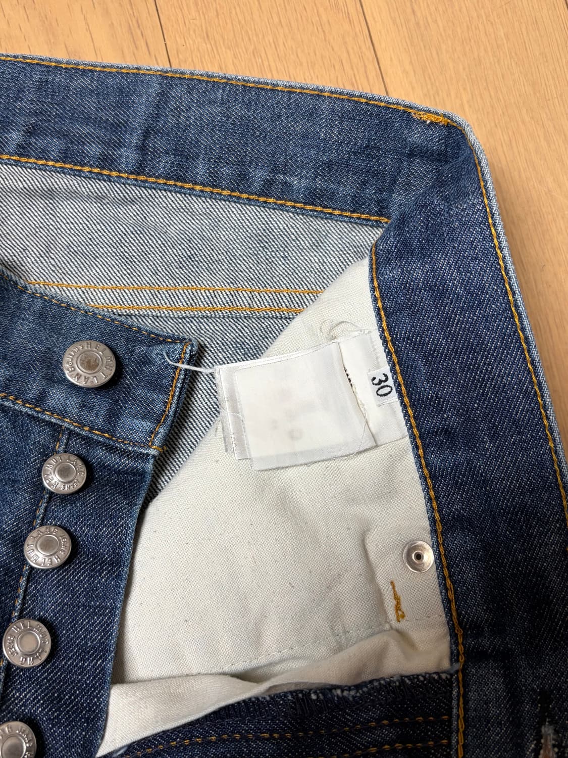 [29] 헬무트랭 1998 워시드 데님 상품이미지7