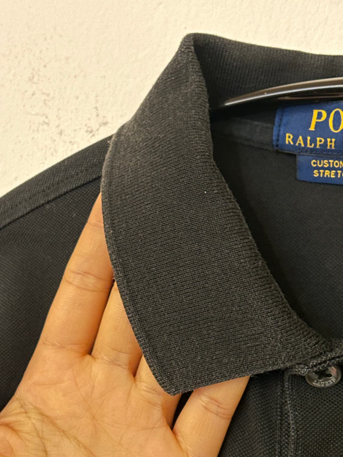 폴로 랄프로렌 커스텀 슬림핏 블랙 S 상품이미지5