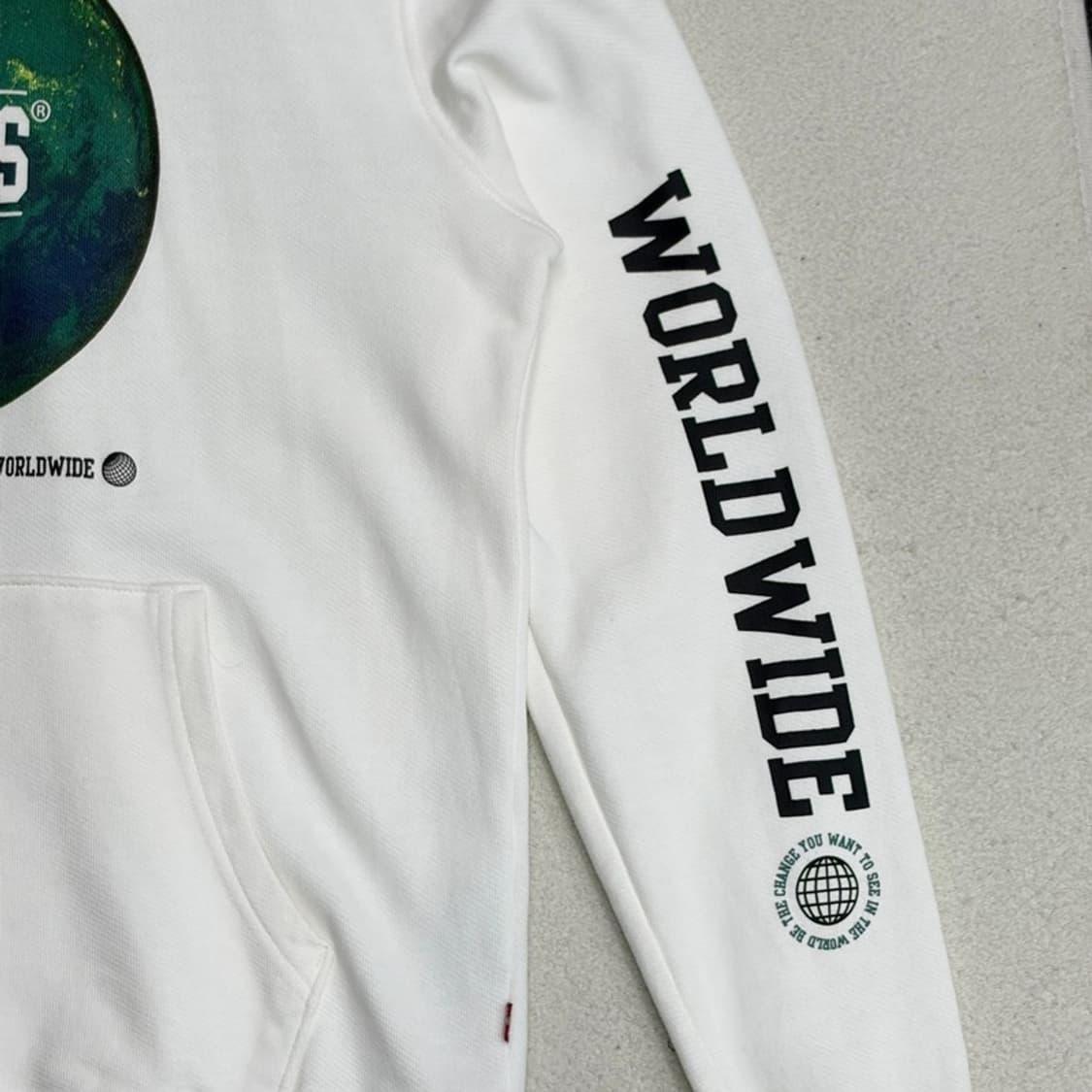 LEVI'S 월드와이드 그래픽 후드티 S 상품이미지2