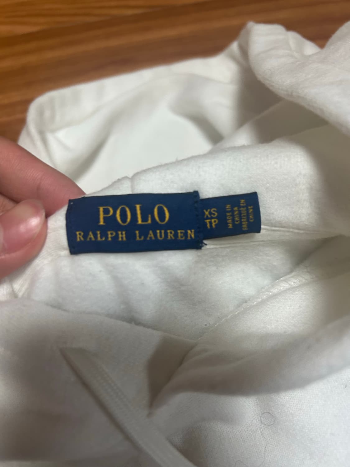 폴로 랄프로렌 레터링 후드티 팝니다 상품이미지3