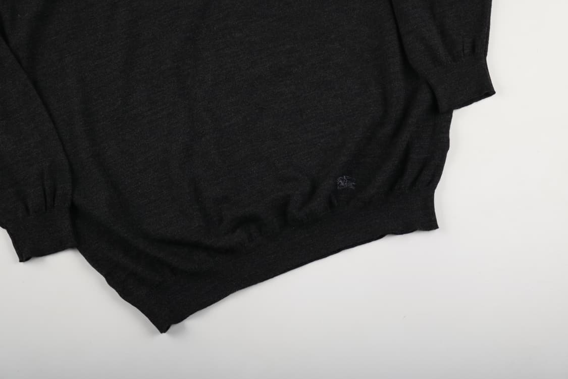 [XL] 90's 버버리 메리노울 니트 상품이미지3