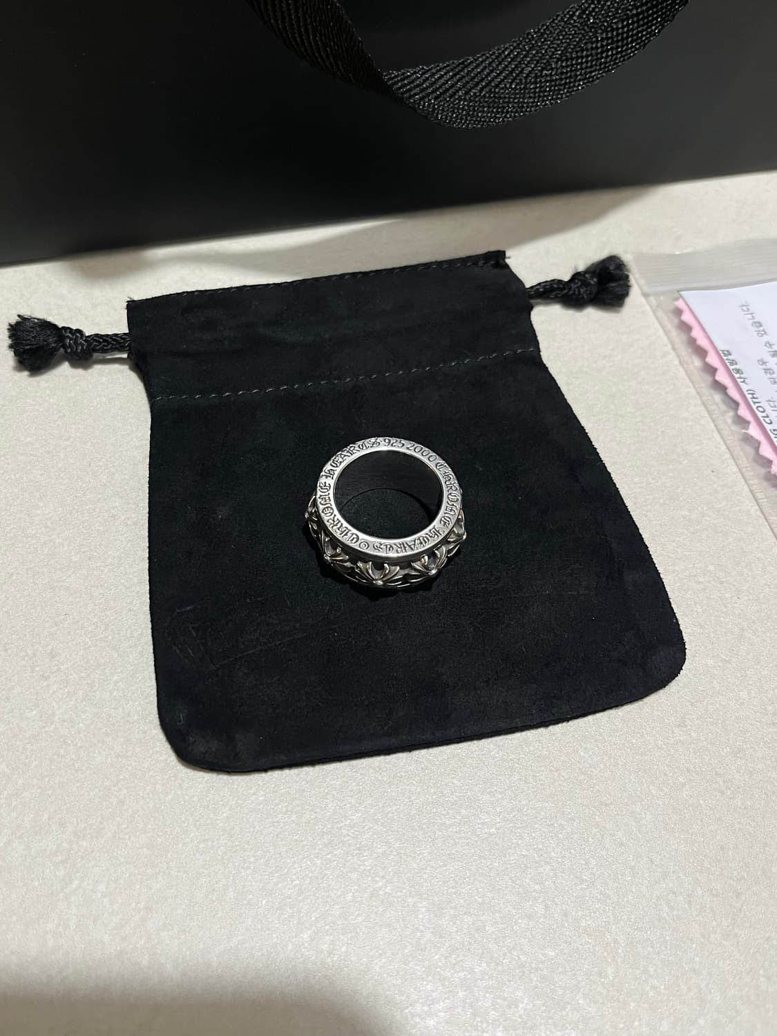 크롬하츠 크로스 스피너링 us9호 새제품 [정품] 상품이미지2