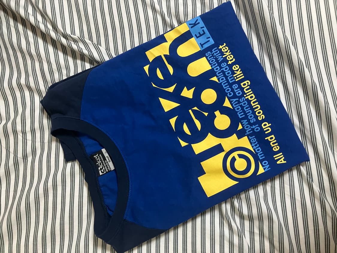 테켓 티셔츠(Folder L/S Tee Blue) 상품이미지3