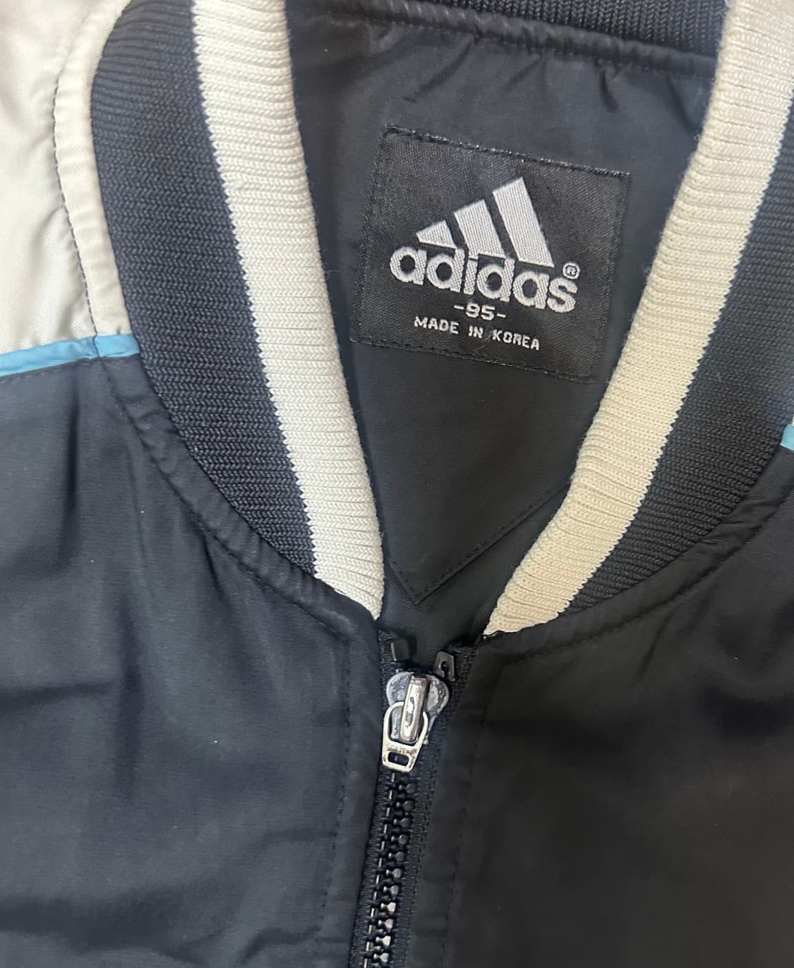 아디다스 00s 트레포일로고 블랙블루종 95 상품이미지3