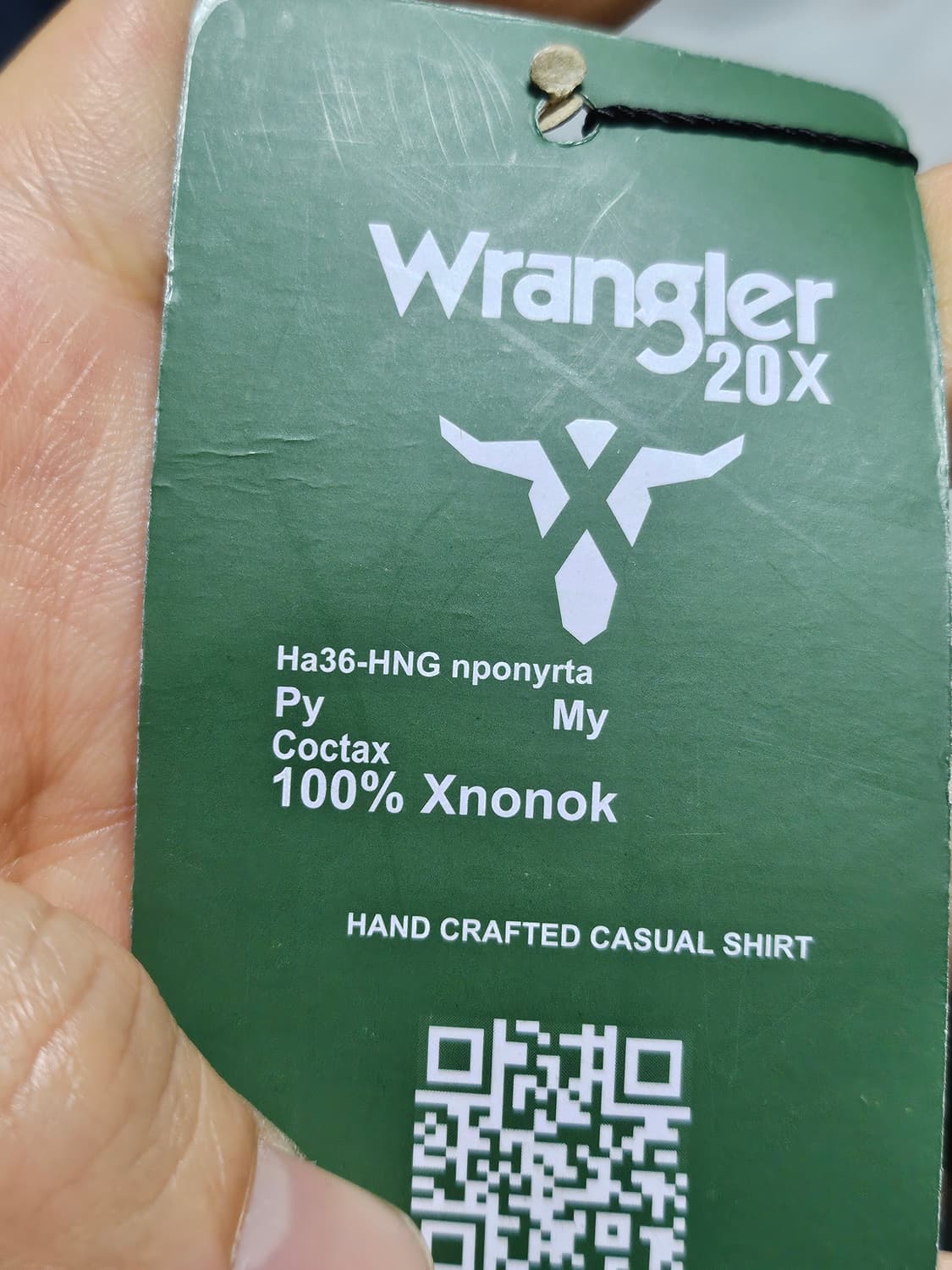 랭글러 체크 셔츠 L 상품이미지4