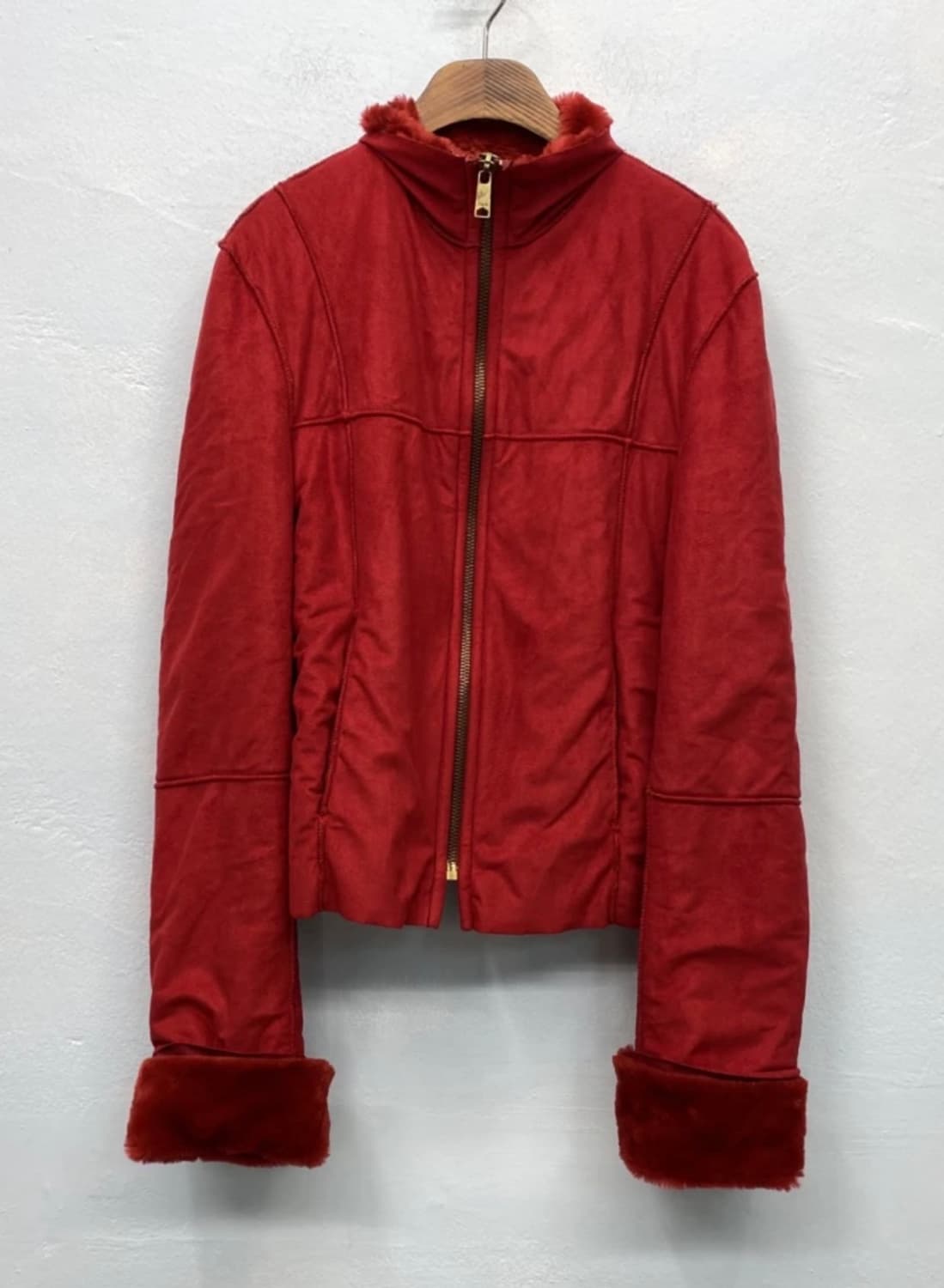 [8410]Dolce&gabbana red shearing coat 상품이미지4